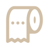 Icon representing toilet paper