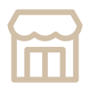 Icon representing a small business or boutique